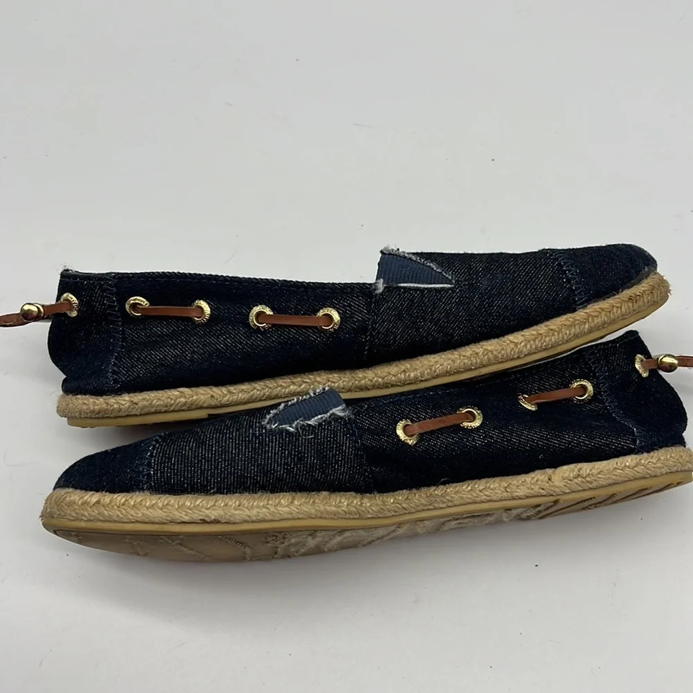 Nautica Blue Denim Espadrille size 7.5